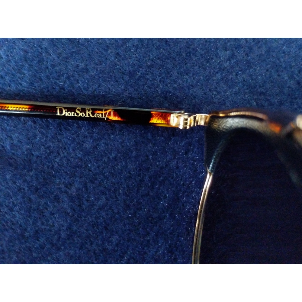 christian dior so real 48mm aviator sunglasses - Picture 4 of 7